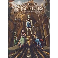 Les exil�s d'Asceltis, Tome 1 : Messager blanc