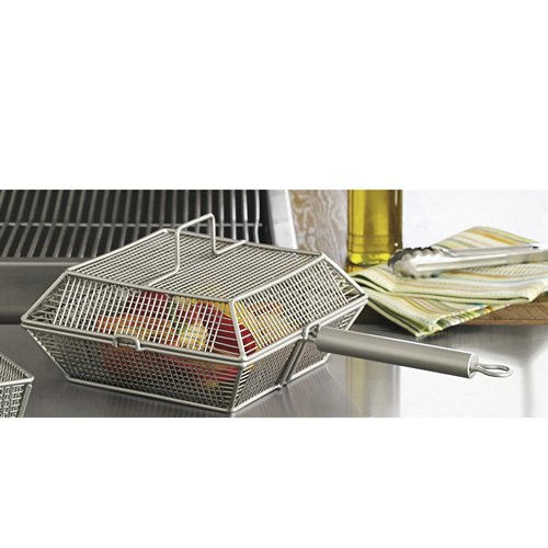 Grilling Baskets and Tray: Lidded Shaker