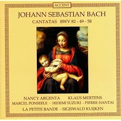 Bach: Kantaten BWV 82, 49, 58