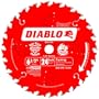 Freud D0624X Diablo 6-1/2-Inch 24-Tooth ATB Framing Saw Blade with 5/8-Inch Arbor
