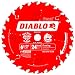 Freud D0624X Diablo 6-1/2-Inch 24-Tooth ATB Framing Saw Blade with 5/8-Inch Arbor