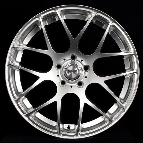 18" VMR Wheels V710 18x8.5 18x9.5 Hyper Silver Volkswagen Golf 5x112