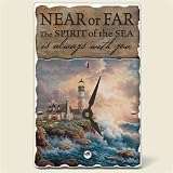 Tile Desk clock~ Lighthouse Near or Far ~Artworks Home Accents~ desk clocks~ ...