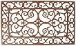 Esschert Design Small Doormat in Antique Brown - Rectangle 24 x 14