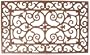 Esschert Design Small Doormat in Antique Brown - Rectangle 24" x 14"