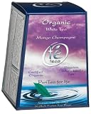 Te Teas Premium Whole Leaf Tea, Mango Delight, Organic White Tea, 20-Count Tea Bags, 1.57-Ounce Boxes (Pack of 6)