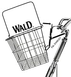 Wald Front Basket 3133 14.5" x 9.5" x 9" Black