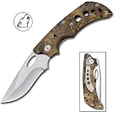 Camo Master Timber Wolf Folder Knife