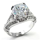Jewelry - Round Clear CZ Ring