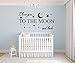 I love you to the Moon and back #4 ~ WALL DECAL, LARGE 17