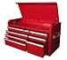 Excel TB4015A 41-Inch Seven Drawer Top Chest, Red Excel TB4015A 41-Inch Seven Drawer Top Chest, Red