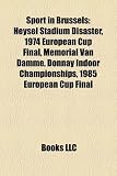 Sport in Brussels: Heysel Stadium Disaster, 1974 European Cup Final, Memorial Van Damme, Donnay Indoor Championships, 1985 European Cup Final