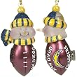 San Diego Chargers NFL All-Star Light-Up Acrylic Snowman Ornament (3")