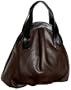 JALDA Two-Tone Katja Satchel,Chocolate,one size