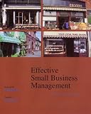 Effective Small Business Management (Harcourt College Publishers Series in Entrepreneurship)