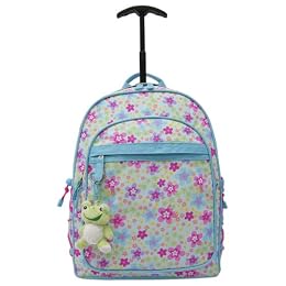 Rolling Backpack - Blue