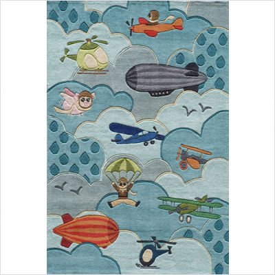 Whimsy Sky Kids Rug Size: 5' x 7'