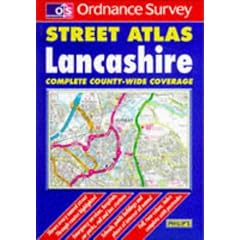 Ordnance Survey Lancashire Street Atlas (OS / Philip's street atlases)