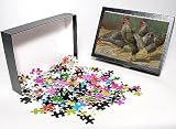 Photo Jigsaw Puzzle of Cock And Hens from Mary Evans