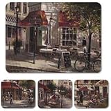 Cafe Scenes by Jason - Set of 4 Placemats