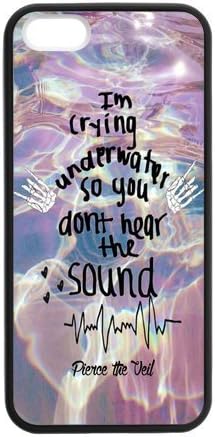 LeonardCustom- PTV Pierce the Veil Protective TPU Rubber Gel Silicon Coated Cover Case for iPhone 5 / 5S -LCI5U469