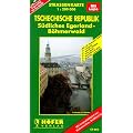 H�fer Stra�enkarten, Tschechische Republik, S�dliches Egerland-B�hmerwald: 2-sprachige Ausgabe