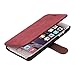 AceAbove iPhone 6S Plus Case, iPhone 6S Plus Wallet case [Red] - Premium PU Leather Wallet Cover with [Card Slots] for Apple iPhone 6 Plus (2014) / iPhone 6S Plus (2015)