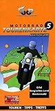 Motorradtourenkarte, Nordrhein-Westfalen: Eifel/ Bergisches Land/ Westerwald