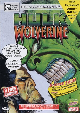 Cover art for Hulk/Wolverine - Vol 1 (DVD Graphic Novel) Cover art for Hulk/Wolverine - Vol 1 (DVD Graphic Novel)