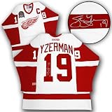 Steve Yzerman Detroit Red Wings Autographed/Hand Signed 1997 Cup Jersey