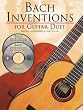 Js Bach Inventions For Guitar Duet Tab Book/2Cd