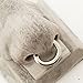 Nose Hoop Jewelry, SEPTUM CLICKER, stainless steel, 16 gauge, nose ring, body piercing