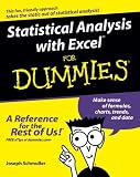 Statistical Analysis with Excel For Dummies