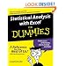 Statistical Analysis with Excel For Dummies