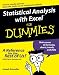 Statistical Analysis with Excel For Dummies