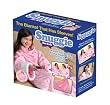 SNUGGIE FOR KIDS WITH FUR CUFFS, SLIPPER SOCKS AND DESIGNED WITH STARS AND CROWNS - PRINCESS PINK - NEW FOR 2010!