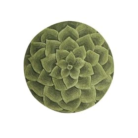 Corolla Area Rug, 7'9ROUND, GREEN by Home Decorators Collection