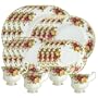 Royal Albert Old Country Roses 20-Piece Dinnerware Set, Service for 4