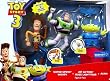 Disney / Pixar Toy Story 3 Exclusive 6 Inch Action Figure 3Pack Super Sprint Woody, Zip Action Buzz Lightyear Alien