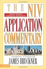 Jonah, Nahum, Habakkuk, Zephaniah (NIV Application Commentary, The)