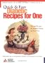 Quick & Easy Diabetic Recipes For One