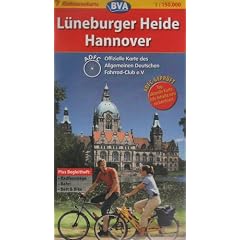 ADFC-Radtourenkarte 07 L�neburger Heide / Hannover: Radfernweg / Bahn / Bett / Bike