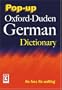The Pop-up Concise Oxford-Duden German Dictionary: Windows CD-ROM