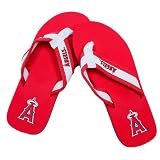 Los Angeles Angels of Anaheim Unisex Sporty Flip-Flops by FBF Sportswear