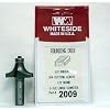 1/2" Shank, 1/2" Radius x 1-1/2" Diameter x 3/4" Cutting Length - Roundover Bit, Whiteside# 2009