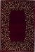 Shaw Rugs Accents Chateau - 05800 Garnet