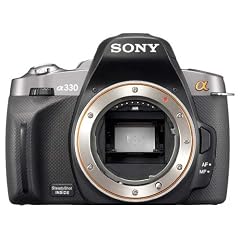 Sony SLR-Digitalkamera Alpha DSLR-A330 Geh�use schwarz/anthrazit