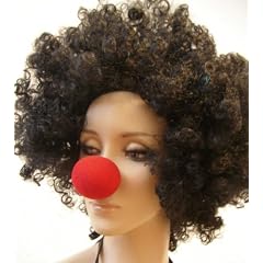 1 x Rote Nase Red Nose Clownnase Party Karneval Fasching Kost�m Clown Nase Nasen Clownnasen