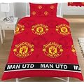 Manchester United FC. Single Duvet Set - Red