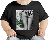 Sexy Ass Babe Bong オーガニックベビーTシャツ 12 - 18 Months